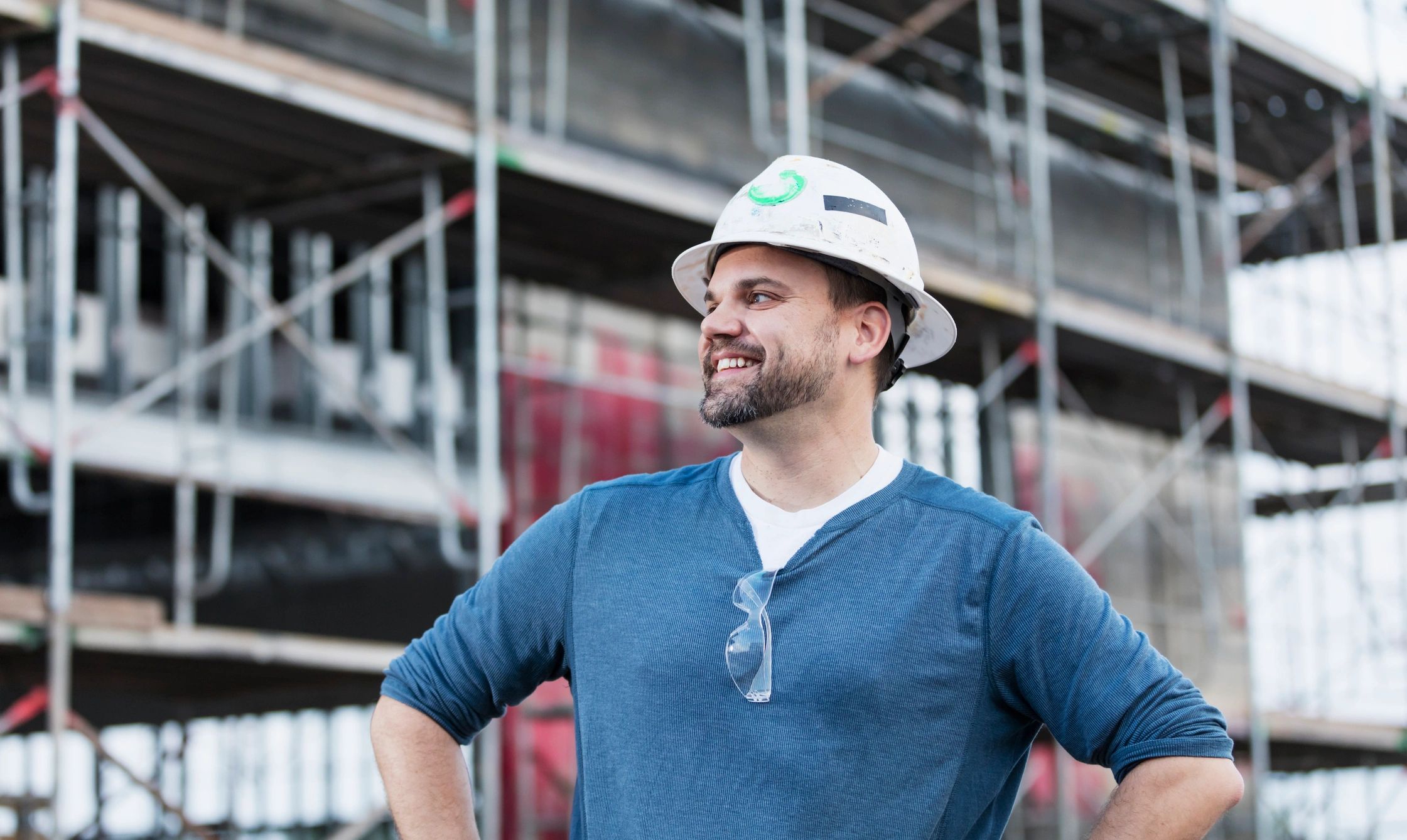 client testimonial happy customer construction